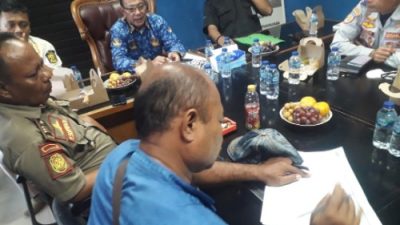 Rakor Pengoperasian Angkutan Perintis Bus Damri Palabuhanratu – Sagaranten Hasilkan Kesepakatan Bersama