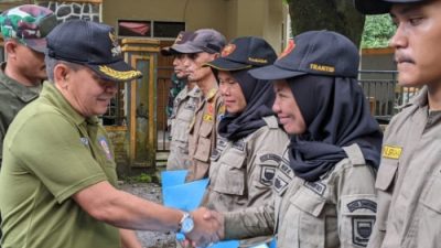 Study Banding dan Pelatihan Satlinmas Kecamatan Rancasari – Bandung Di Kecamatan Simpenan Berkesan Positif