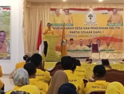 Gemuruh Airlangga Hartarto Presiden, Di Desa Resort Cimaja Kabupaten Sukabumi