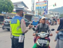 Operasi Keselamatan Lodaya 2023 Polisi Tegur Ratusan Pelanggar Lalulintas, Pengendara Sepeda Motor Mendominasi