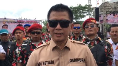 Satria Kabupaten Sukabumi Rayakan HUT ke-15 Partai Gerindra, Bagikan Ribuan Paket Sembako dan Santunan kepada Anak Yatim