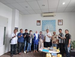 Jalin Silaturahmi, Pengurus PWI Ogan Ilir Kunjungi BSB Cabang Indralaya