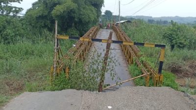 Penanganan Jembatan Citamiang Dinas PUTR Turunkan Tim Kelapangan