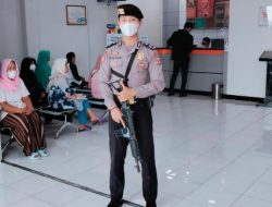 Ciptakan Rasa Aman Nasabah Bank, Anggota Polres Banjar Lakukan Pengamanan Ditiap Bank