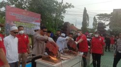 Jelang Ramadhan Nyaman, Polres Sukabumi Musnahkan Ribuan Botol Miras Dan Knalpot Broong