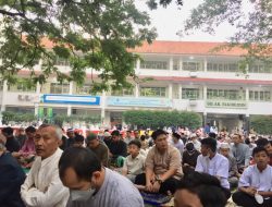 Sholat Idul Fitri 1444 H di SD Muhammadiyah 7 Bandung, Kental Toleransi