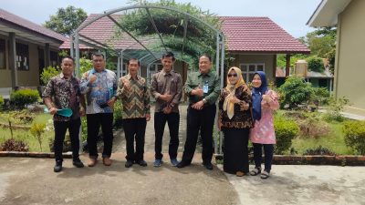 SMPN 1 Tanjung Raja Menerima Siswa Baru Monev PPDP  Di Hadiri  Kabid SMP