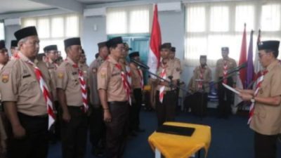 Ketua Kwarcab Kabupaten Sukabumi Minta Kwaran Pramuka Parakansalak Tingkatkan Pendayagunaan Potensi
