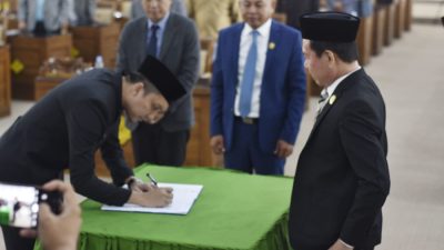 DPRD Ogan Ilir Setujui 3 Raperda  Usul Pemkab  Anggaran 2023