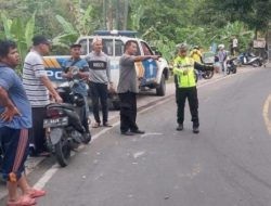 Kasus Lakalantas Akibat Rem Blong Kembali Terjadi Di Jalan Raya Palabuhanratu KM 15, Tanki Aspal Masuk Jurang