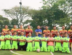 Polres Sukabumi Kota Olahraga Bareng Wartawan