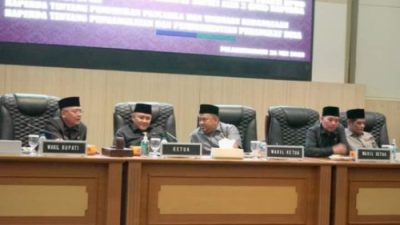 Rapur DPRD Kabupaten Sukabumi Agenda Jawaban Bupati Atas Dua Raperda