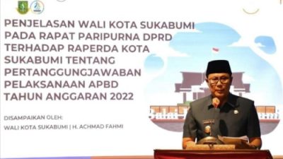 Rapur Penjelasan Capaian Raperda Kota Sukabumi Tahun Anggaran 2022