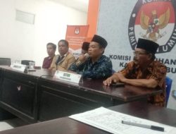 KPU Buol Gelar Rapat Penetapan Daftat Calon Sementara Anggota DPRD