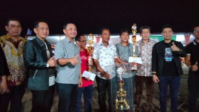 Artis Ginar KDI Meriahkan Malam Pesta Rakyat HUT Kemerdekaan RI Ke-78 Kecamatan Tanjung Raja