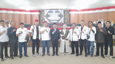 Pelantikan PAW DPRD Ogan Ilir  Aidil Fitri  Gantikan  Arham Padoli