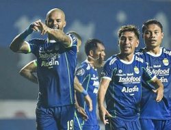 Hattrick David Da Silva Antarkan Persib Kalahkan Persita Pada Lanjutan Liga Indonesia Pekan Ke 14