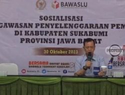 VIDEO: Sosialisasi Pengawasan Pemilu di Kab. Sukabumi, Masyarakat Diajak Berperan Dalam Pemilu
