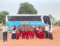 Siswa SDN 6 Pemulutan Barat Manfaatkan Field Trip Dengan Belajar ke Museum Balaputra Dewa