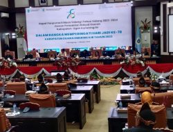 Pj Gubernur Sumsel Hadiri Sidang Paripurna DPRD OKI, Dalam Agenda HUT OKI Ke-78 Tahun