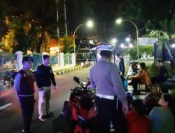 Cegah Gangguan Kamtibmas Pada Malam Hari, Sat Samapta Polres Sibolga Laksanakan Patroli Blue Light Setiap Malam