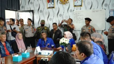 Polres Banjar Pengamanan Penyampaian Aspirasi di PDAM Tirta Anom Kota Banjar, Sebagai Bentuk Pelayanan Terbaik Bagi Masyarakat