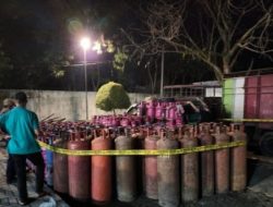 Personel Mabes Polri Turun Gunung, Grebek Pangkalan Gas di Batubara