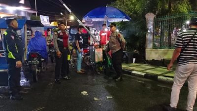 Antisipasi Kejahatan Jalanan, Polres Sibolga Laksanakan Patroli Blue Light