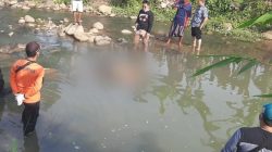 VIDEO: Geger! Mayat Pria Ditemukan Terapung di Sungai Citepus Sukabumi