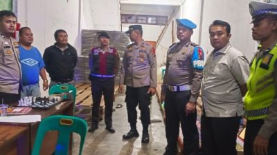 Patroli Blue Light Dilaksanakan Sat Samapta Polres Sibolga, Pastikan Kota Sibolga Aman Dan Kondusif, Jelang Pemilu 2024