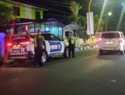 Urai Kemacetan Sat Lantas Polres Sibolga Laksanakan Blue Light Patrol