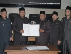 Rapurna DPRD Kabupaten Sukabumi,Bupati Sampaikan Pandangan Akhir Raperda APBD 2024