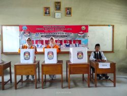 SMP Negeri 1 Tanjung Raja Gelar Pemilihan Ketua OSIS Bertema Suara  Demokrasi  Projek Penguatan Profil Pelajar Pancasila (P5)