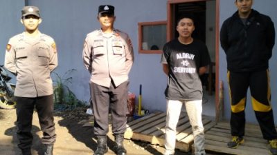 Keamanan Diperketat, Polres Banjar Lakukan Penjagaan di Gudang Logistik KPUD Kota Banjar