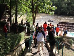 Forkopimda Menggelar Kegiatan Mitigasi Bencana Dengan Menyusuri Aliran Sungai Cimandiri