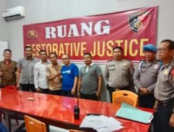 Melalui Restorative Justice, Alfian Santoso Telah Berdamai di Polres Tanjung Balai