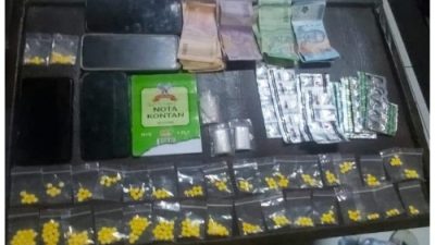 Cipta Kondisi menjelang, Satuan Reserse Narkoba Polres Banjar Ungkap Peredaran Obat-obat Terlarang