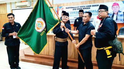 Ditengah Polemik, 31 Perguruan Pilih Zarkasih di Muskotlub IPSI Kota Bekasi