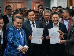 Tim Prabowo-Gibran Resmi Daftarkan Diri Sebagai Pihak Terkait Sengketa Pilpres 2024 ke MK