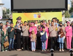 Polres Sukabumi Kota Sediakan Mudik Gratis Berangkatkan Puluhan Warga ke Cirebon