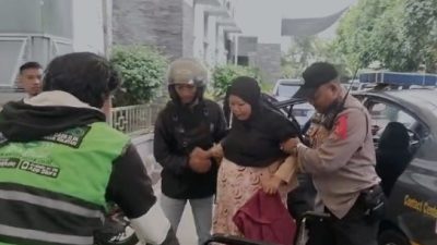 Polsek Citamiang Sukabumi Evakuasi Bumil yang Hendak Melahirkan ke Rumah Sakit