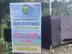 Dispar Kabupaten Sukabumi Angkat Bicara Terkait Banner Tarif Masuk Pantai Cibuaya Viral