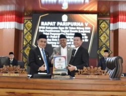 DPRD Ogan Ilir Sampaikan Pandangan Umum Fraksi terhadap penjelasan LKPJ Bupati TA 2023